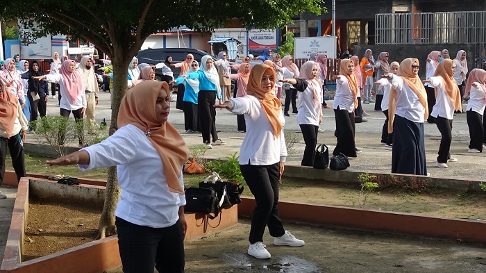 DWP Pemkab Inhil Kartika Hadiri Kegiatan Lomba Peringatan HUT ke-25 DWP