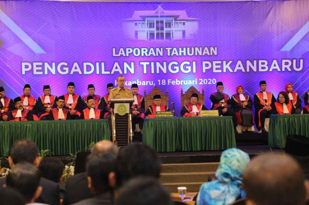 Gubri Harapkan Laporan Tahunan 2019 PT Pekanbaru Jadi Bahan Evaluasi
