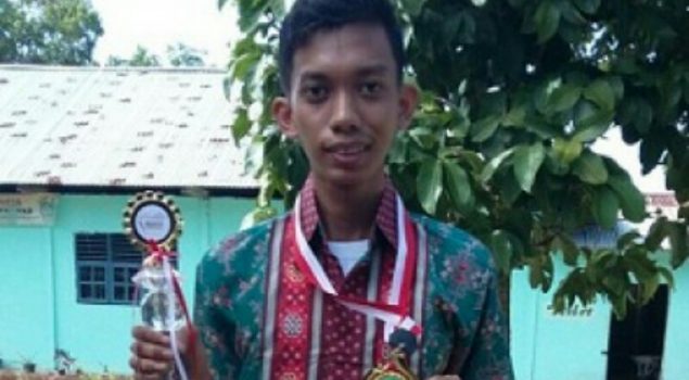 HEBAT, Pemuda Tuna Rungu Asal Siak  Ini Wakili Riau di Kontes Desain Grafis Tingkat Nasional