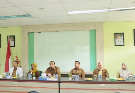 Bupati Ade Hadiri Halal bi Halal RSUD Indrasari Rengat