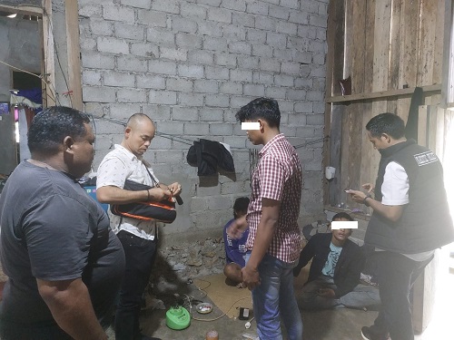 Tim Mata Elang Sat Resnarkoba Polres Berupaya Memutus Mata Rantai Narkotika di Kuansing