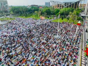 Riau Gelar Shalat Idulftri di 6.039 Titik Lokasi