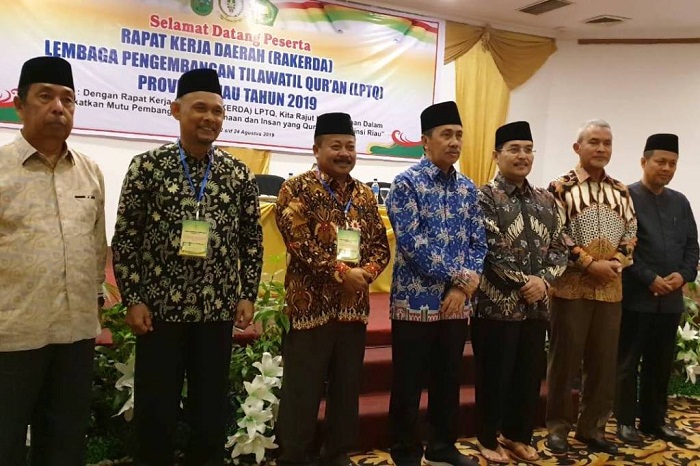 Gubri Buka Rakerda LPTQ Provinsi Riau 2019