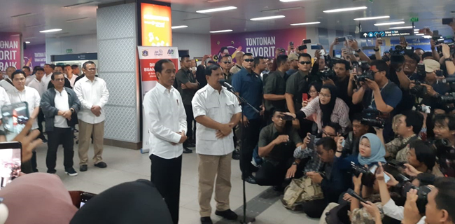 Prabowo-Jokowi Bertemu, Gerindra: Bukan Politik Dagang Sapi