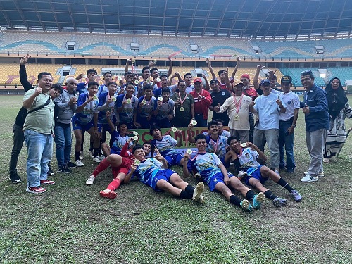 Final Piala Gubernur Riau U-18: Kampar Darul FA Menang Dramatis, Laskar Belia Siak Gagal Juara