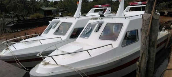 Pemkab Inhil  Segera Serahkan  2 Unit Ambulan Air untuk Warga Kateman dan Reteh