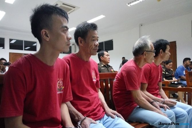 Dituntut Hukuman Mati, 4 Terdakwa Asal China Pembawa 1,6 Ton Merasa Tertipu