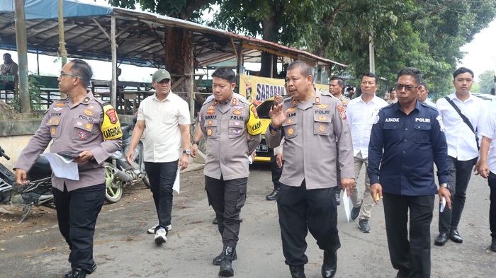 Kapolres Kuansing Cek Lokasi Festival Pacu Jalur 2025