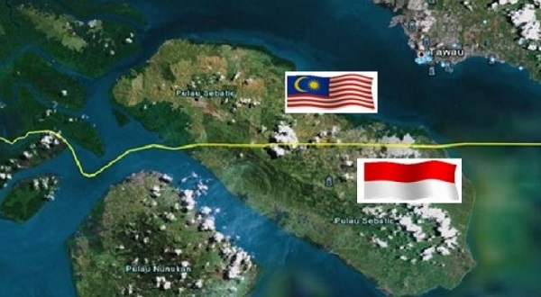 Tak Hanya dengan China di Natuna, di Sebatik Kalimantan Tapal Batas Indonesia Digeser Berkilometer