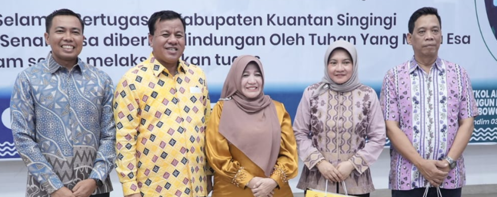 Bupati Kuansing Sambut Dandim dan Kajari Baru, Perkuat Sinergi Forkopimda untuk Membangun Daerah