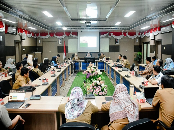 Pj Sekda Ramlah Pimpin Evaluasi Kekembagaan dan Tata Kelola Pemerintahan