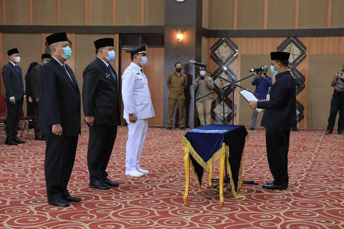 Sekda Kota Pekanbaru Lantik dan Kukuhkan 149 Pejabat