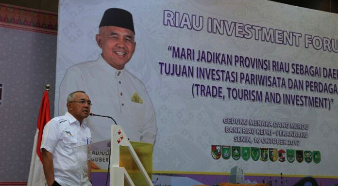 Buka Riau Investment Forum 2017, Gubri Lagi-lagi Bicara Potensi Wisata