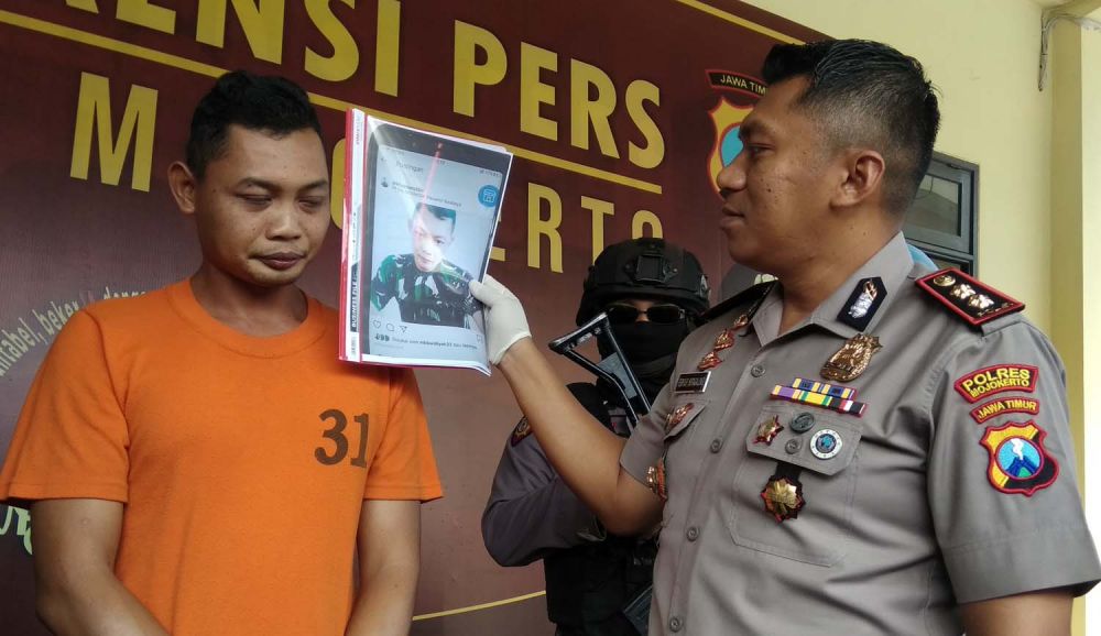 Ditangkap Polisi karena Tipu 4 Janda Pakai Aplikasi Tantan, TNI Gadungan: Ya Janda Itu Enak Pak...