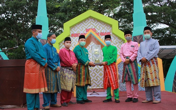 Wakil Bupati Husni Merza  Tutup MTQ Tingkat Kecamatan Siak 