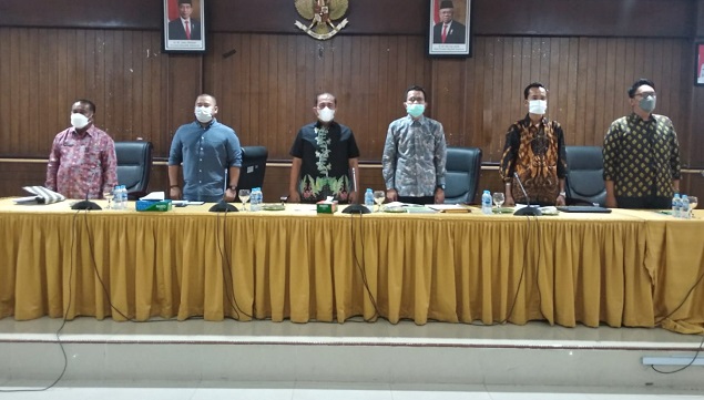 Wabup Junaidi Hadiri Presentasi Naskah Akademik Penetapan Hari Jadi Inhu