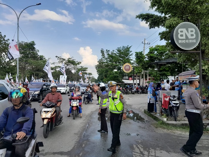 Kombes Taufiq Pastikan Polantas Riau Hadir saat libur Panjang Dan Ajak Masyarakat Gunakan Hak Pilih
