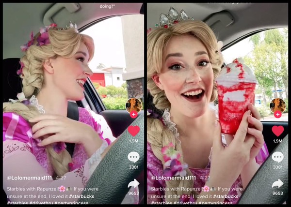 Princess' Cantik Ini Hobi Eksperimen Pesan Minuman Starbucks