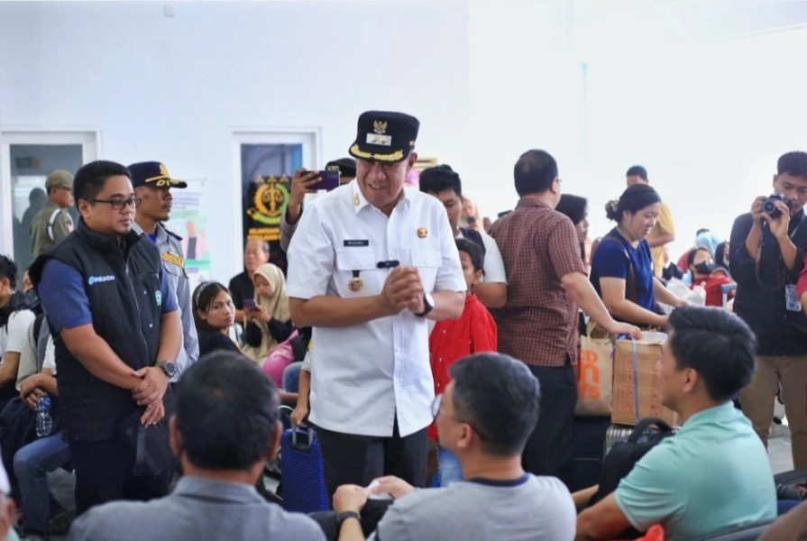 Tinjau Puncak Arus Mudik Labaran 2025, Wabup Meranti Muzamil : Semua Sistem Berjalan Baik dan Terkendali