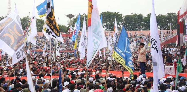 Prabowo: Marilah Jaga TPS Kita dari Pemilih Hantu!