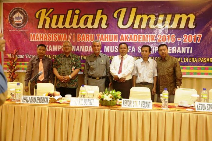 Wabup Said Hasyim Buka Kuliah Umum STKIP Meranti Tahun 2016
