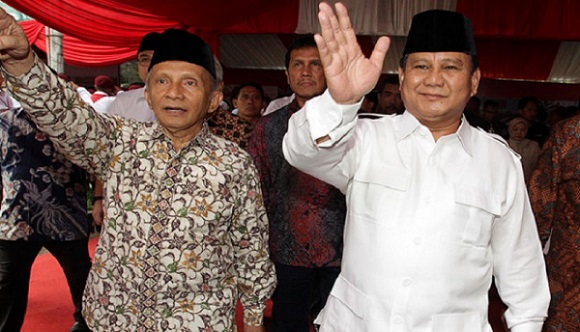 Sebelum Dilantik  Jadi Menteri Pertahanan Jokowi, Prabowo Temui Amien Rais dan Presiden PKS