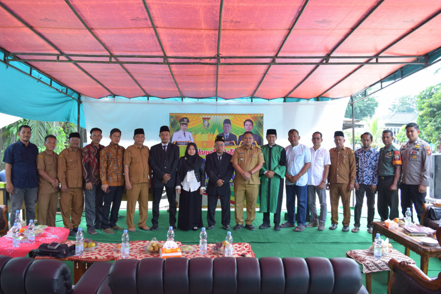 Lantik dan Kukuhkan Perangkat Desa Persiapan Jawi-jawi