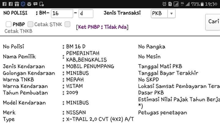 Annushirwan Curhat di Facebook, Mobil BM 16 D Ugal-ugalan di Jalan, Nyaris Tabrak Warga Bukit Batu