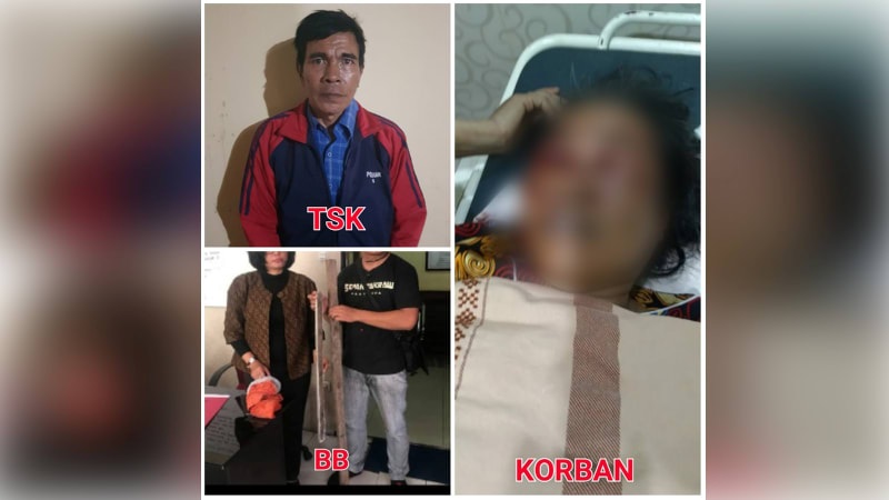 Aniaya Istri Pakai Kayu, Pelaku KDRT di Riau Ditangkap Setelah Dilaporkan ke Facebook Bareskrim Polri