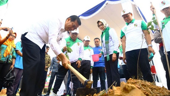 Bawa Wali Kota se Sumatera ke Tenayan Tanam Pohon, Wako Jelaskan Soal Green City