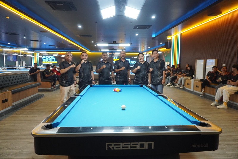 Golden Break Rumah Billiard Terbesar di Sumatera Siap Jadi Tempat Latihan Atlet PON XXI Aceh - Sumut 2024