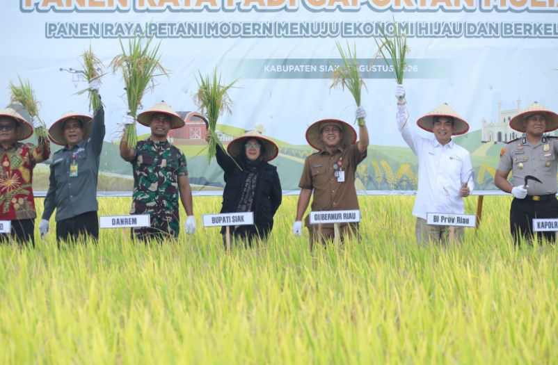 Smart Farming Binaan BI di Bunga Raya Tunjukkan Hasil, Produktivitas Padi Meningkat