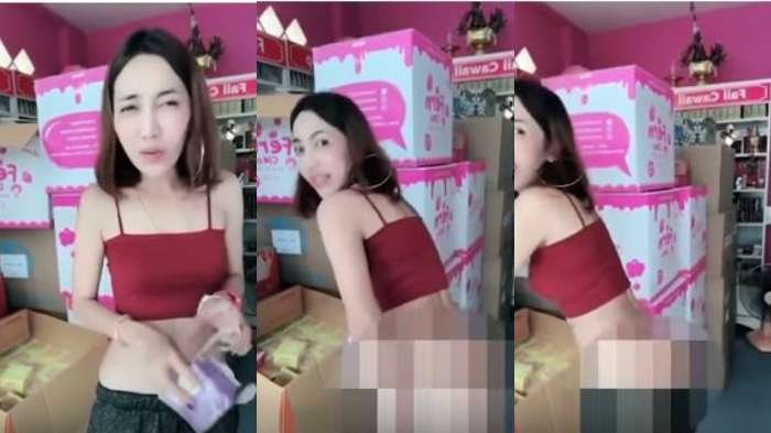 Gara-gara Video Promosi Produk Pemutih Bokong, Model Cantik Ini Ditangkap Polisi