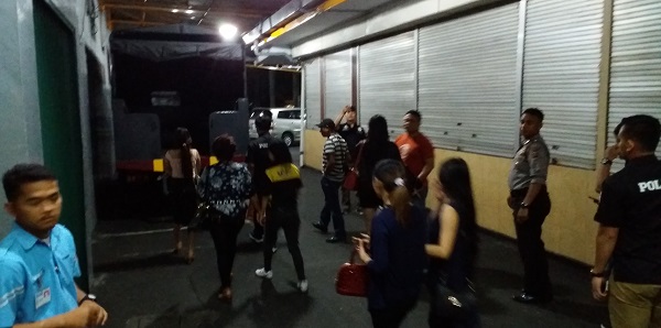 BREAKING NEWS: Baru Saja, Tim Gabungan Grebek Tempat Hiburan Malam SP Club Senapelan