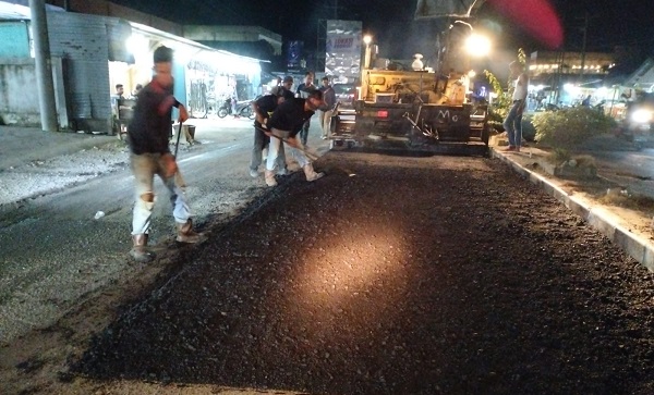 Perbaikan Jalan Lintas Inhu- Inhil Mulai Dilaksanakan, di Sini Lokasinya...