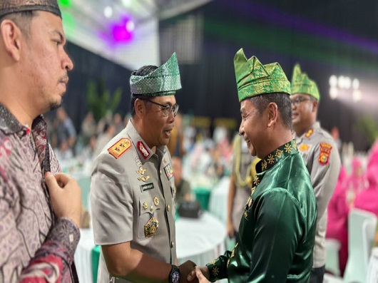 Kenal Pamit Kapolda Riau, Bupati Kampar Ahmad Yuzar Tegaskan Komitmen Sinergi Pemkab Kampar dan Polri