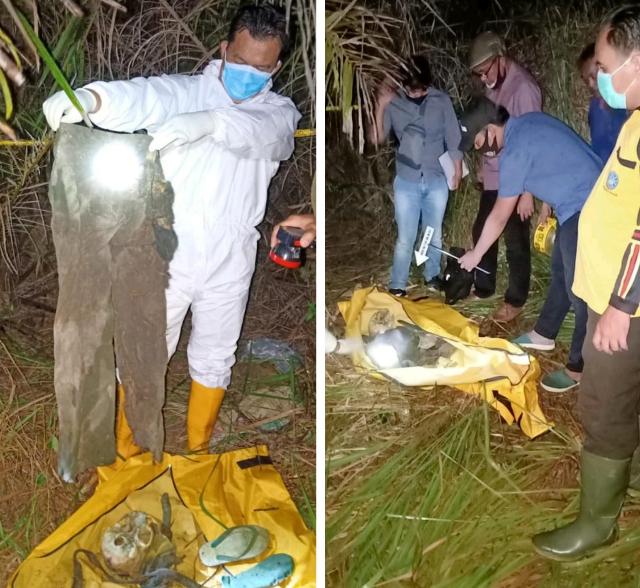 Tiga Bulan Hilang, Kakek Sugiono Ditemukan Tinggal Kerangka di Bawah Pohon Sawit