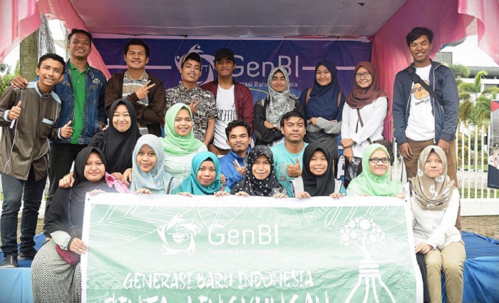 Gelar Kampanye dan Lomba di CFD, GenBI Riau Ajak Masyarakat Cinta dan Ikut Lestarikan Lingkungan