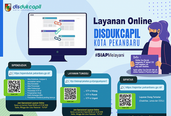 Disdukcapil Siapkan Layanan Online Ubah Adminduk di Kecamatan Pemekaran