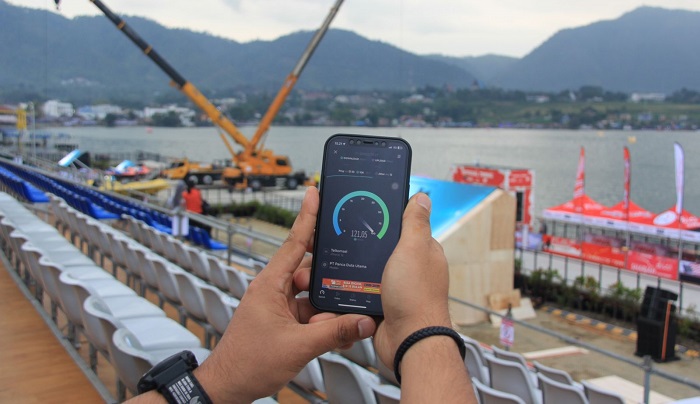 Trafik Layanan Data Telkomsel Tumbuh 43 Persen  Selama F1 Powerboat World Championship di Danau Toba