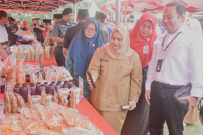 Jaga Stabilitas Harga Pangan, Bupati Kasmarni Buka GPM