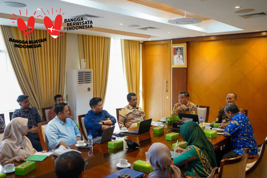 Pemprov bersama Kemenko Marves Bahas Persiapan Harvesting Gernas BBI dan BBWI 2023 di Riau