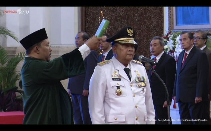 Edy Natar Nasution Dilantik Sebagai Gubernur Riau