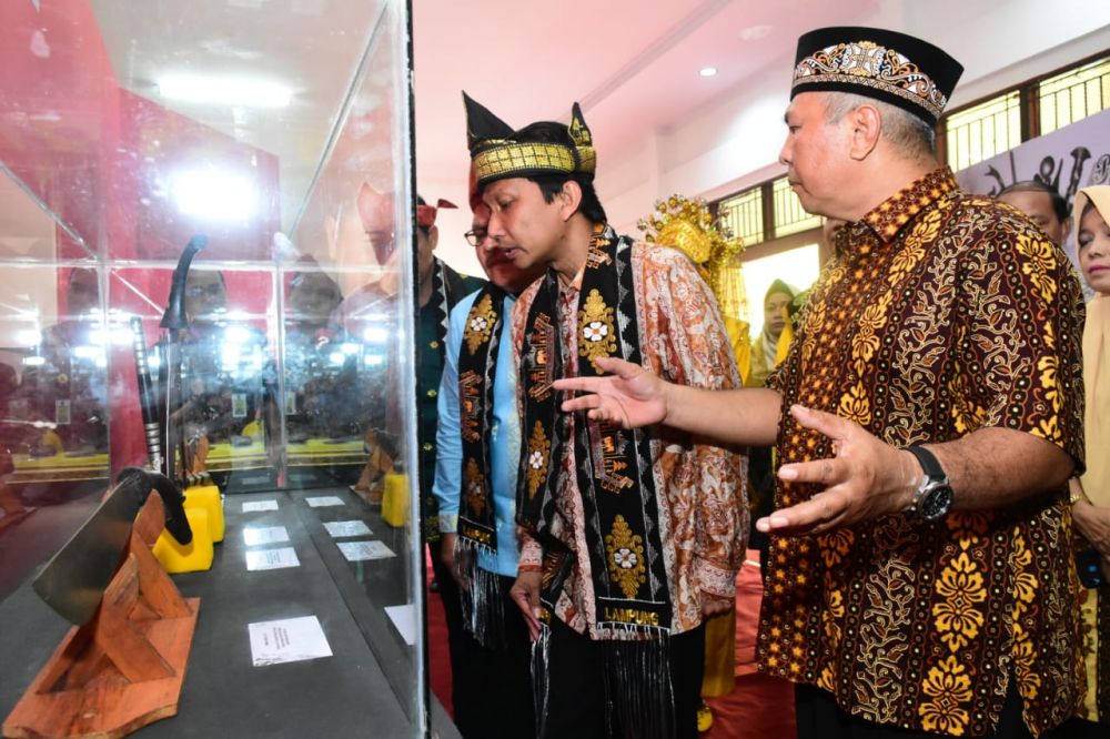 79 Koleksi Senjata Tradisonal 8 Provinsi di Sumatera Dipamerkan di Pekanbaru