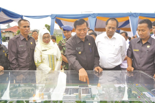 Wali Kota Kunjungi Pembangunan RSUD Pekanbaru