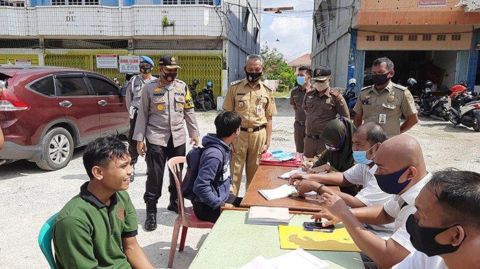 Wawako Pekanbaru Tinjau Razia Protokol Kesehatan