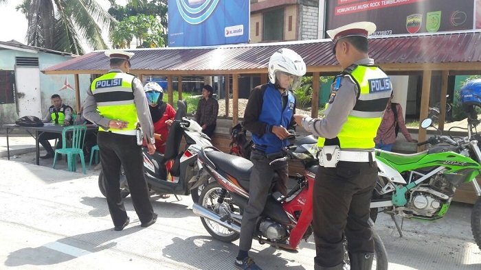 6.579 Pelanggar Ditilang Selama Pelaksanaan Operasi Zebra Lancang Kuning