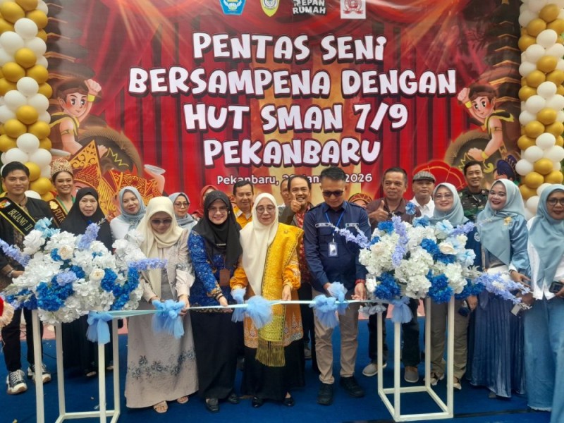 Pentas Seni SMAN 9 Pekanbaru, Dorong Kreativitas dan Jiwa Wirausaha Pelajar