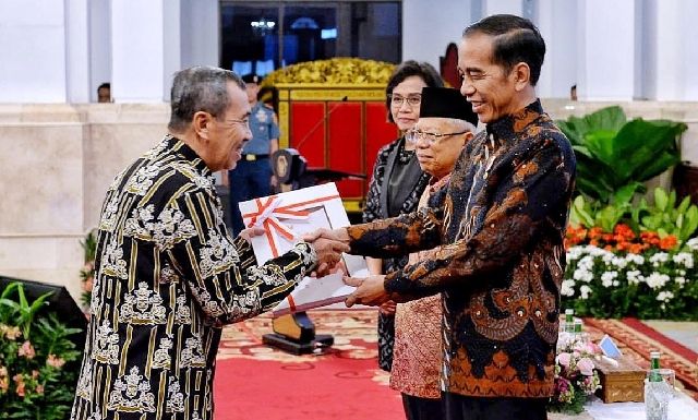 Diserahkan Jokowi, Gubri Terima DIPA Tahun 2020 Sebesar Rp25,2 Triliun