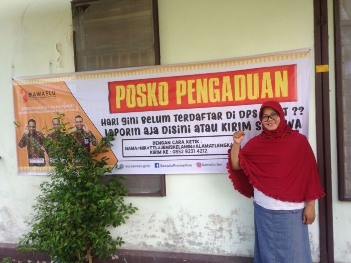 Belum Terdaftar?, Bawaslu Buka Posko Pengaduan DPS dan DPT Pilgub Riau